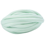 Maxbell Chunky Wool Yarn Filling Soft Knitting for Scarf Sweater Bed Fence Crochet light green