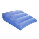 Max Inflatable Bed Wedge Pillow Lumbar Support Leg Back Elevation Cushion + Pump