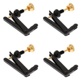 Max Maxb 4pcs Cello Fine Tuners String Adjusters for Violin Cello Accessories 4-4-3-4