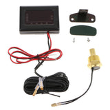 Max 12V-24V Car LCD Digital Water Temp Temperature Gauge Meter with Sensor 21mm - Aladdin Shoppers