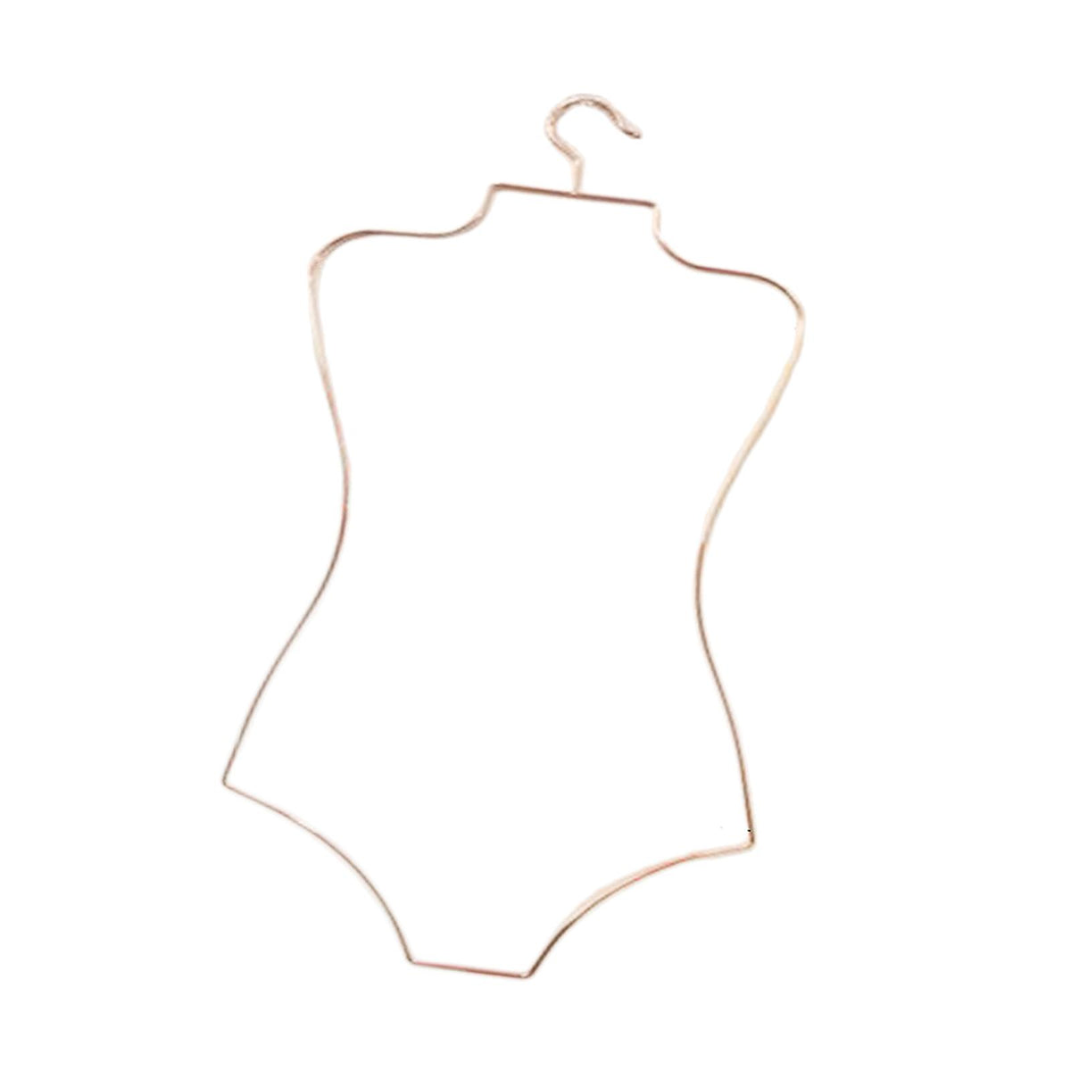 Maxbell Body Shape Swimwear Swimsuit Hanger for Kids Dress Holder Unisex Coat Rack