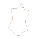 Maxbell Body Shape Swimwear Swimsuit Hanger for Kids Dress Holder Unisex Coat Rack