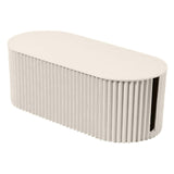 Maxbell Electrical Wire Storage Case Safety Hide Case for Household Counter Office White