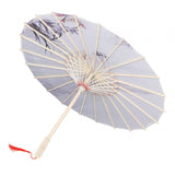 Maxbell Oiled Paper Umbrella 70cm Ancient Dance Umbrella for Costumes Parties Events Style G