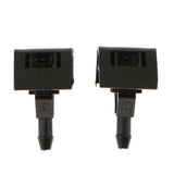 Max 2Pcs Car Windshield Washer Sprayer Nozzle For Nissan QASHQAI I MK1 06-14