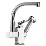 Max Kitchen Sink Basin Faucet with Pull Out Sprayer for Cool and Hot Water - Aladdin Shoppers