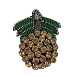 Max Maxb Crystal Rhinestone Pineapple Shape Applique for Wedding Bridal Dress Shoes