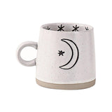 Maxbell 400ml Coffee Cup Drinking Cups Espresso Mug Retro for Yogurt Office Travel star A