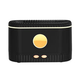 Maxbell Portable Air Humidifier USB with Realistic cool Mist Lamp colors Black