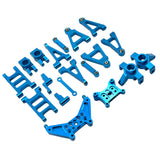 Maxbell 1/14 RC Cars Metal Spare Parts for 14301 14302 Accessory DIY Easy to Install Blue