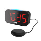 Maxbell Digital Alarm Clock Wake up Easy Night Light Large Digital LED Display