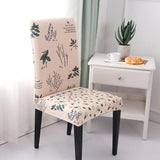 Max Stretch Short Removable Dining Stool Chair Cover Slipcover 8