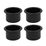 Max 4pcs Plastic Sofa Armrest Cup Holder Fit for Bottles Cups in 85mm Diameter