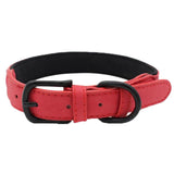 Max Pet Sturdy Collar Dog Cat Puppy Adjustable Buckle Neck Strap Red M