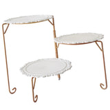 Max Folding Cake Stand Dessert Display Holder Champagne Rack for Wedding Party