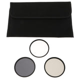 Maxbell 77mm Filters Kit Slim UV CPL ND8 with Storage Package for DSLR Camera Lenses