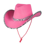 Maxbell Women Cowboy Hat Party Hat Sunhat for Holiday Costume Clothes Accessories