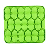Maxbell Dog Lick Pad Wet Food Lick Pad Puppy Playing Interactive Toy Dog Licking Mat S Size Green