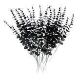 Maxbell 20 Pieces Artificial Eucalyptus Leaves Large Bunch for Office Garden