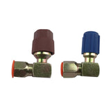 Max 90 Degree High/Low Side Dapter 7/16L 3/8H R12 To R134a Retrofits Connector