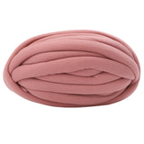 Maxbell Chunky Wool Yarn Filling Soft Knitting for Scarf Sweater Bed Fence Crochet bean paste pink