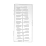 Maxbell 504Pcs Transparent False Nail Tips for Parties Lady almond