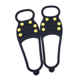 Maxbell Ice Grippers Traction Cleats for Winter Hiking Adult Rainy and Snowy Weather