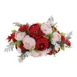 Max Fake Flower Wedding Arrangement Bouquets Home Table Centerpieces Red