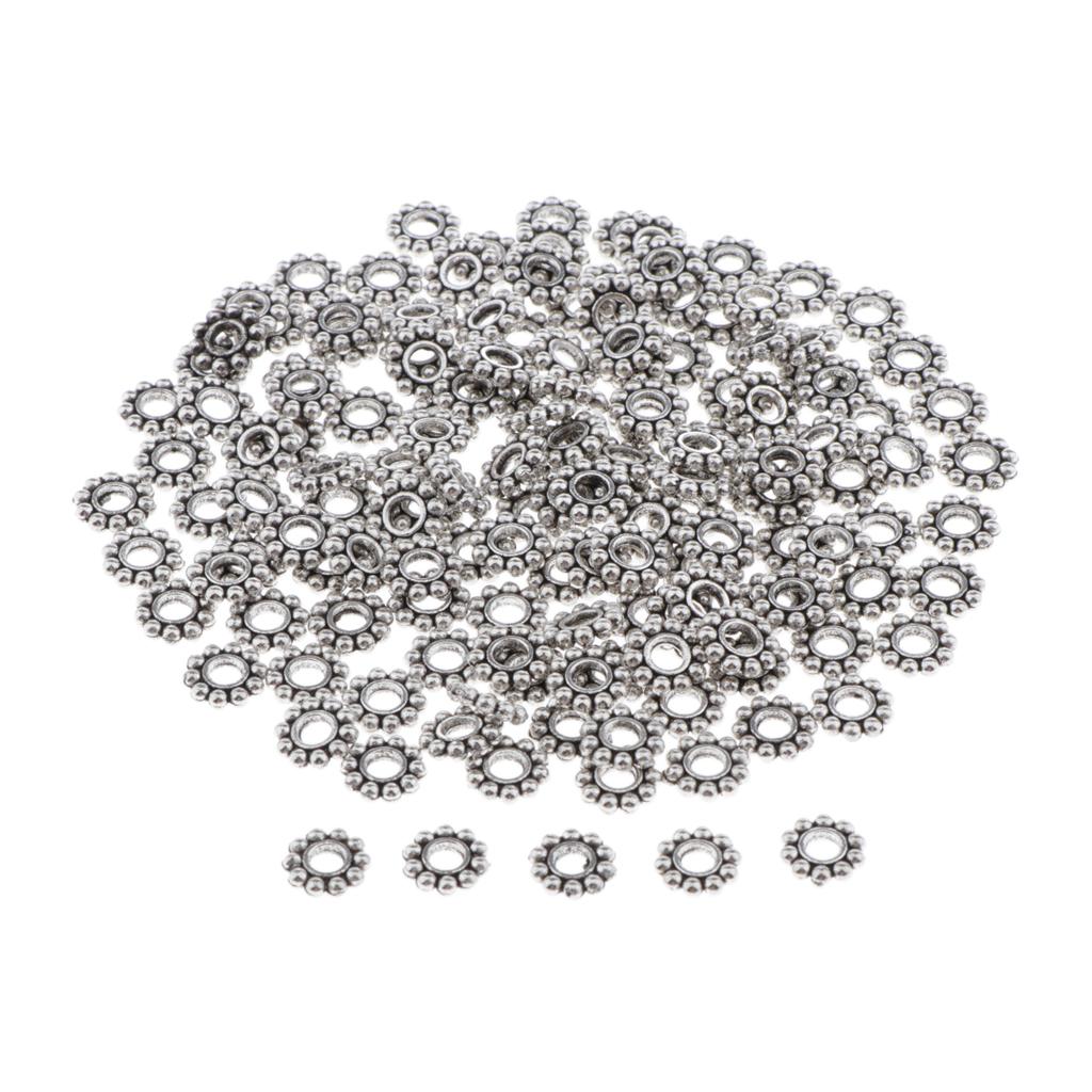 Max Maxb 150 lot Fashion Snowflake Hanging Pendants Bracelet Case Bag Making silvery