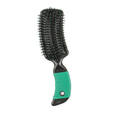 Maxbell Cushion Hairbrush Massage Comb Brush Detangling Comb for Salon Home Green