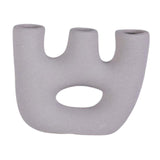 Maxbell Fashion Nordic Vase Modern Ceramic Table Decorative Gift Wedding Party Dark Gray