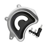 Max Motorcycle Aluminum Front Chain Cover for BMW G310R 2017 2018 2019 Silver