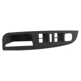 Maxbell Left Front Window Switch Panel Door Inner Handle Cover Trim Matte Black