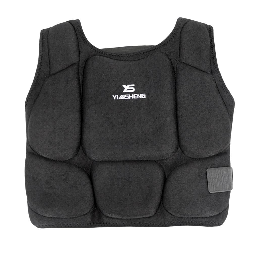Max Taekwondo Chest Guard Kids Adult Martial Art Chest Body Protector Shield XL