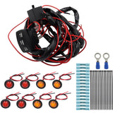 Maxbell Maxbell Turn signal Harness Harness for ATV Accessories High Performance Horizontal