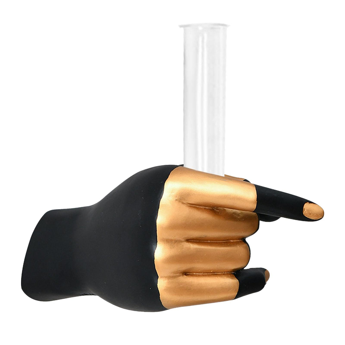 Maxbell Modern Hand Shaped Figurines Home Decor Bud Vase for Living Room B