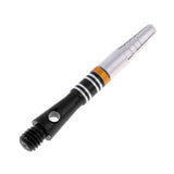 Max Aluminum Alloy 360 Degree Rotating Medium Dart Shaft Stem Accessories Black