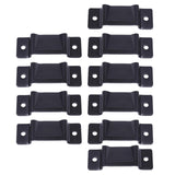 Maxbell 10 Pieces Tape Measure Holder Clip Tool Multifunction Belt Tape Measure Clip Black