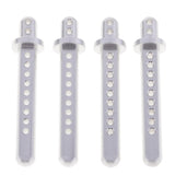Max 4x Aluminum Alloy Body Post Column For Axial SCX10 1/10 RC Car Truck Silver