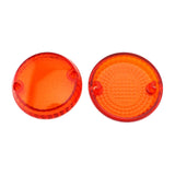Maxbell 2x Turn Signal Lens Cover Acrylic for Yamaha V-Star 650 1100 Royal Star Orange
