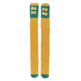 Max Ladies Christmas Socks Fluffy Xmas Girl Cosy Fun Winter Warm Stocking Yellow
