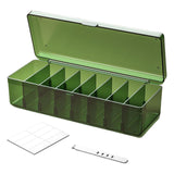 Maxbell Desktop Cable Storage Box Multifunction Wire Cord Management Case for Home Green