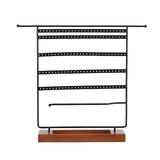 Maxbell 7 Tier Metal Jewelry Organizer Stand Earring Holder for dresser Bedroom