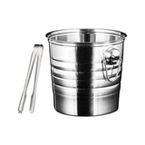 Maxbell Ice Bucket with Ice Clip with Carry Handle for Home Picnics for Party Home 5L