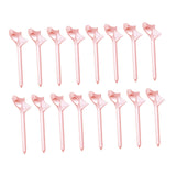 Maxbell 16Pcs Golf Tees Oblique Insertion 10 Degrees Golf Tees Golf Ball Holder 83mm Pink