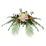 Maxbell Faux Floral Decoration for Photographic Props Engagement Ceremony Multicolor