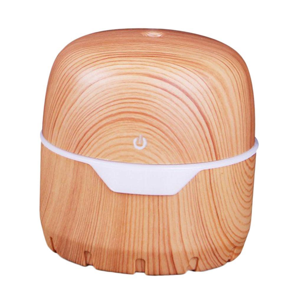 Max 300ml Wood Grain USB Charging Air Mist Humidifier for Home Office Car A