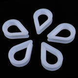 Maxbell Marine Nylon Thimble for Docking Boat Sailboat Anchor Rope 12mm Set of 5