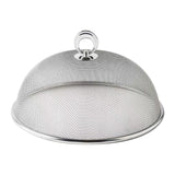 Maxbell Metal Mesh Food Cover Plate Serving Cover for Outdoor Party Camping Diameter 28cm