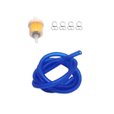 Maxbell Fuel Switch Valve Hose Line Easy Installation Accessories for Go Karts Blue